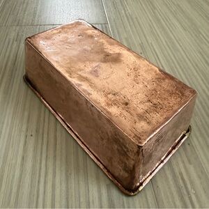 Vintage Copper Loaf Pan